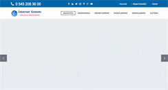 Desktop Screenshot of internetsistemi.com